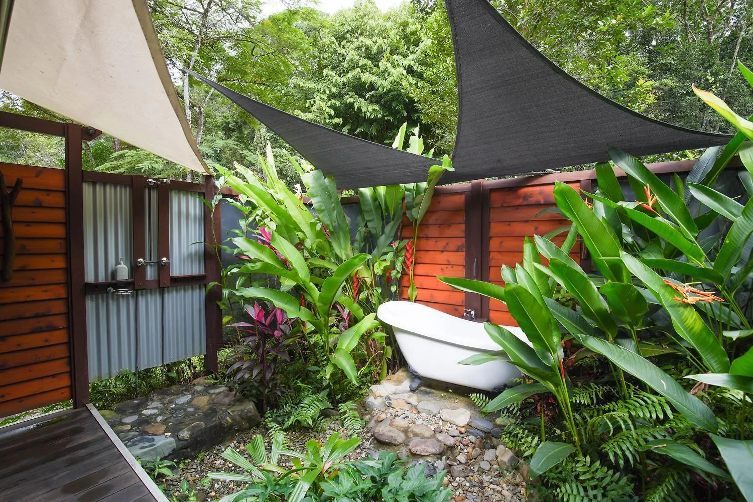 אכסניה הוילה קייפ טריבוליישן Noah Creek Eco Huts